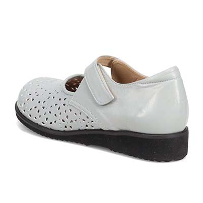 シティ ゴルフ City Golf  幅広５Eラストのパンチングカジュアルシューズ　GFL5307 L-GRAY 23.0