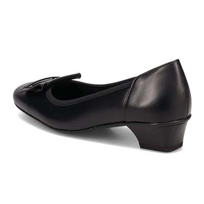 HIROKO KOSHINO  ベーシックローヒールパンプス　HKL5154 D-OAK 23.0