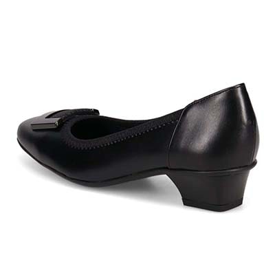 HIROKO KOSHINO 甲飾り付きデザインパンプス　HKL5157 BLACK 23.0