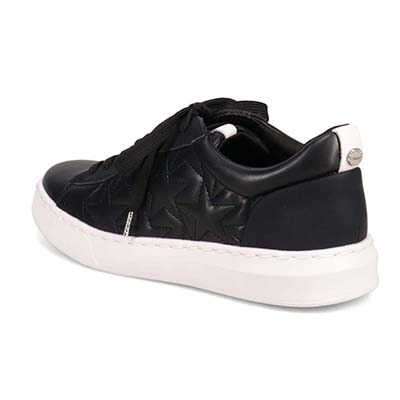 HIROKO KOSHINO キルティングレースアップスニーカー　HKL6209 BLACK 23