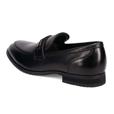 HIROKO KOSHINO HOMME  メンズ エレガント ビット付きローファー　HR5007 BLACK 25.0
