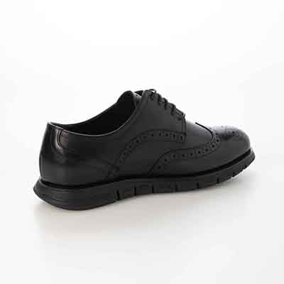 HIROKO KOSHINO HOMME  メンズ 外羽根ウイングチップドレスシューズ　HR5013 BROWN 25.0