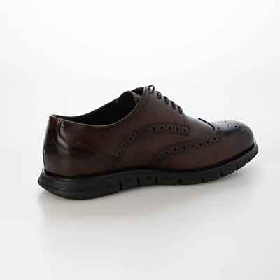 HIROKO KOSHINO HOMME  メンズ 外羽根ウイングチップドレスシューズ　HR5013 BROWN 25.0