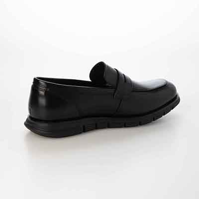 HIROKO KOSHINO HOMME  メンズ スリッポンドレスシューズ　HR5014 BLACK 25.0