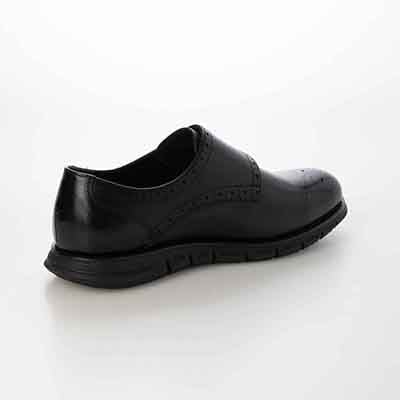 HIROKO KOSHINO HOMME  メンズ モンクストラップドレスシューズ　HR5015 BLACK 25.0