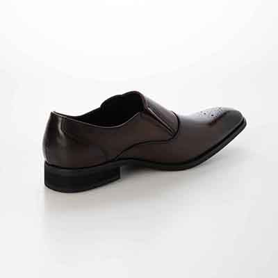 HIROKO KOSHINO HOMME  メンズ サイドレースドレスシューズ　HR5017 BLACK 25.0