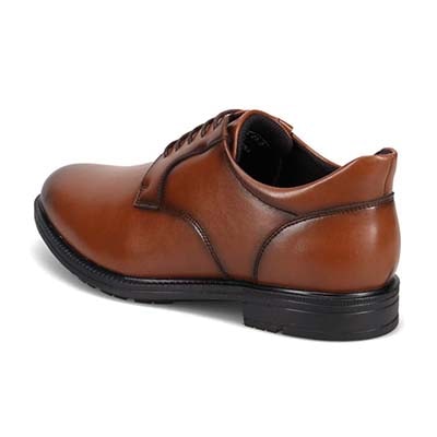 HIROKO KOSHINO HOMME  メンズ　外羽根プレーントゥビジネスシューズ　HR7302 BROWN 25.0