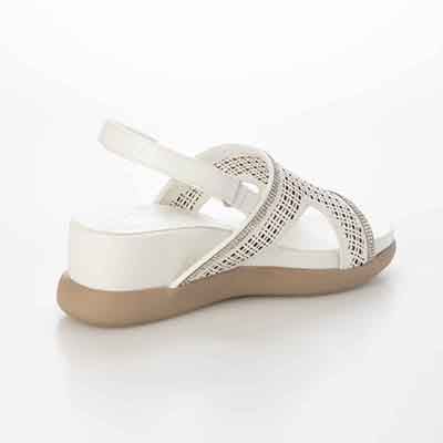 HIROKO KOSHINO FEMME ウェッジサンダル　HRL5010 IVORY M　(23.0～23.5)