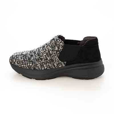 HIROKO KOSHINO FEMME シンプルなサイドゴアブーティ HRL5012 BLACK/C 23.0