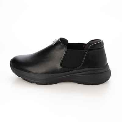 HIROKO KOSHINO FEMME シンプルなサイドゴアブーティ HRL5012 BLACK 23.0