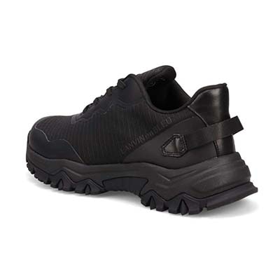 ランバンオンブルー LANVIN en Bleu  トレイルランニングスニーカー　LB1007 BLACK 25.0