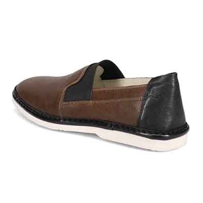 ランバンオンブルー LANVIN en Bleu 「Recovery Shiatsu Insole」搭載で指圧効果により血行をよくする。LANVIN en Bleu　ローファースリップオンシューズ  LB1015XR KHAKI 25.0