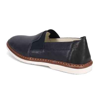 ランバンオンブルー LANVIN en Bleu 「Recovery Shiatsu Insole」搭載で指圧効果により血行をよくする。LANVIN en Bleu　ローファースリップオンシューズ  LB1015XR NAVY 25.0
