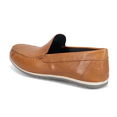 ランバンオンブルー LANVIN en Bleu 「リカバリーインソール」搭載で指圧効果により血行を115％促進。スリッポンカジュアルシューズ　LB1018XR CAMEL 25.0