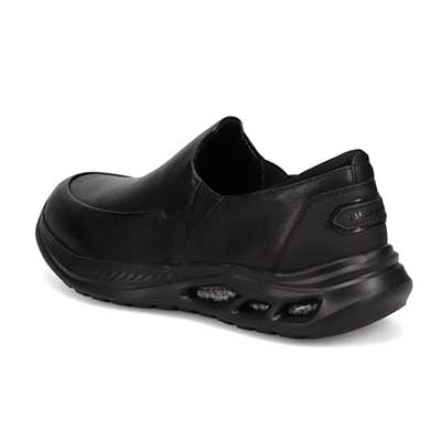 ランバンオンブルー LANVIN en Bleu 「リカバリーインソール」搭載で指圧効果により血行を115％促進。スリッポンカジュアルシューズ　LB1020XR BLACK 25