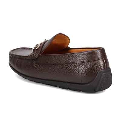 ルーテシア LUTECIA ビット付きソフトドライビングシューズ  LU8102 D-BROWN 25.0