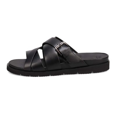 マドラス madras 特許 リカバリーメタインソール搭載シューズ  レザーサンダル  M531MT BLACK M（25.0～25.5ｃｍ）