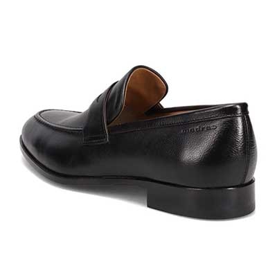 マドラス madras 特許 リカバリーメタインソール搭載  ビジネス コインローファー M557MT BLACK 25.0