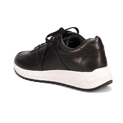 マドラス madras 特許 リカバリーメタインソール搭載シューズ  メンズカジュアルレザースニーカー　M560MT　ユニセックスサイズ展開 BLACK/WHITE 25.0