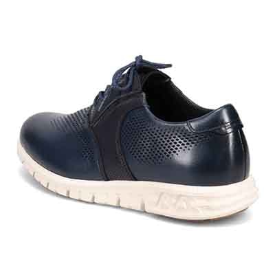 マドラス madras 特許 Recovery meta insole搭載シューズ メンズカジュアルレザースニーカー　M572MT NAVY 25