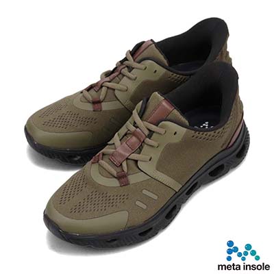 マドラス madras 特許 リカバリーメタインソール搭載シューズ  カジュアルニットスニーカー　M595MT KHAKI M(25.0cm～25.5cm)