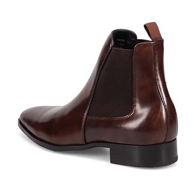 マドラス madras 特許 リカバリーメタインソール搭載シューズ  サイドゴア ドレスブーツ M605MT D-BROWN 25.0