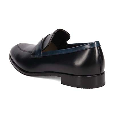 マドラス madras 特許 リカバリーメタインソール搭載シューズ  ベルト付きユーチップスリッポンドレスシューズ　M621MT BLACK/NAVY 25.0