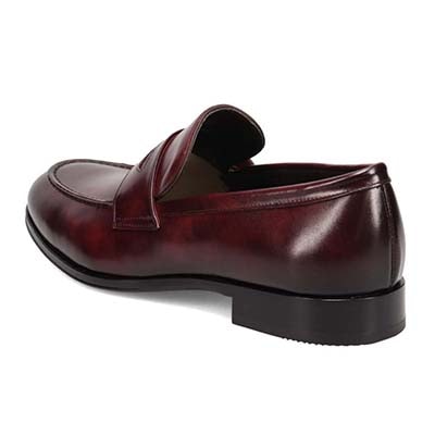 マドラス madras 特許 リカバリーメタインソール搭載シューズ  コインローファー　M622MT BURGUNDY 25.0