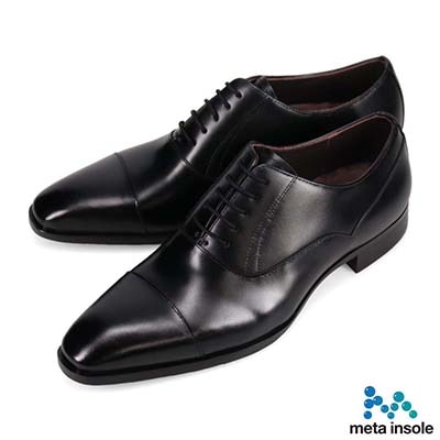 マドラス madras 特許 リカバリーメタインソール搭載シューズ  内羽根ストレートチップドレスシューズ　M640MT BLACK 25.0