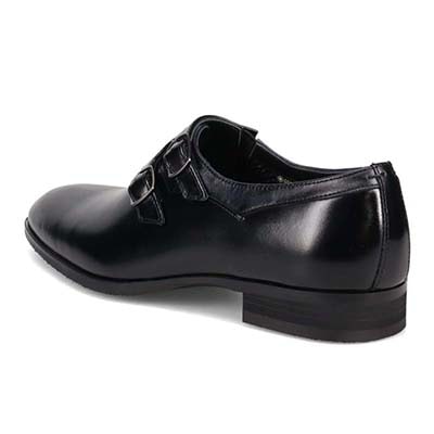 【GORE-TEX】マドラス madras 特許 リカバリーメタインソール搭載シューズ ダブルモンクストラップドレスシューズ　M712GMT BLACK/NAVY 25.0