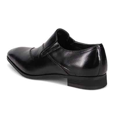 【GORE-TEX】マドラス madras 特許 Recovery meta insole搭載シューズ　ゴアテックス スリッポンドレスシューズ　M717MT BLACK/BLACK 25.0