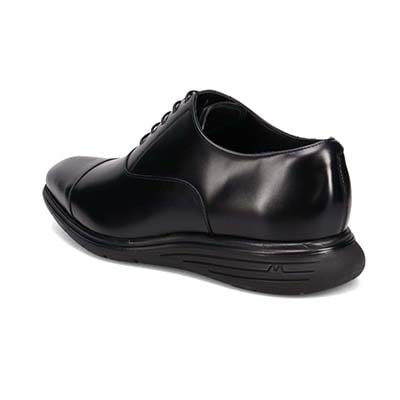 マドラス madras 特許 リカバリーメタインソール搭載シューズ  内羽根ストレートチップ リカバリードレススニーカー　M8833MT BLACK 25.0