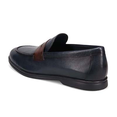 マドラス madras 特許 リカバリーメタインソール搭載シューズ メンズ コインローファー　M8889MT NAVY/D-BROWN 25.0