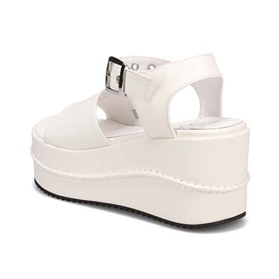 最旬トレンドを履きこなす！マドラス madras TGC in あいち・なごや 2026 出演モデル着用シューズ　厚底サンダル　MAL7583TGC WHITE M（23.0cm～23.5cm）