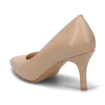 マドラス madras 特許 リカバリーメタインソール搭載 7.0cm  ポインテッドトゥパンプス MAL9105MT BEIGE 23.0