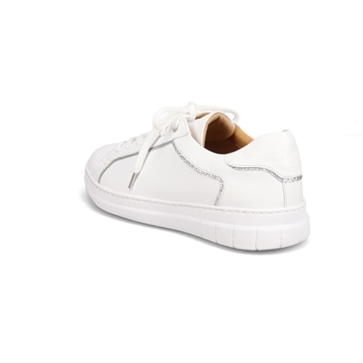 マドラス madras 特許 リカバリーメタインソール搭載 ソフトな履き心地のレザースニーカー　MAL9112AMT WHITE 36（23.0ｃｍ相当）