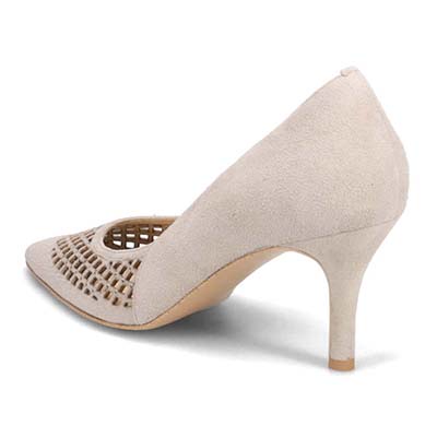 マドラス madras 特許 リカバリーメタインソール搭載 7cmヒール デザインパンプス　MAL9122MT L-GRAY-S 23.0