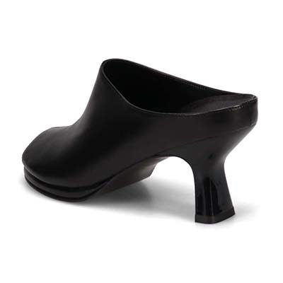 マドラス madras 特許 リカバリーメタインソール搭載  7ｃｍストーム入りミュールサンダル MAL9125MT BLACK M（23～23.5ｃｍ）