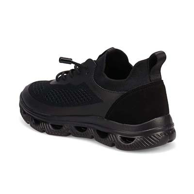 マドラス madras 特許 リカバリーメタインソール搭載  快適な履き心地を追求したスタイリッシュニットスニーカー　MAL9137AMT BLACK/BLACK 23.0