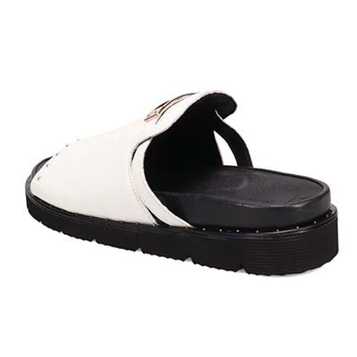 マドラス madras 特許 リカバリーメタインソール搭載  エレガントな装飾が映える上品なフットベットサンダル MAL9140MT WHITE M（23～23.5ｃｍ）