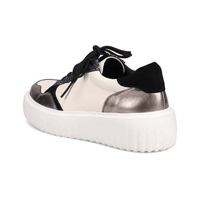 マドラス madras 特許　 リカバリーメタインソール搭載  トレンド感とスタイルアップが叶う厚底スニーカー　MAL9141MT WHITE/C 23（23.0～23.5cm相当）