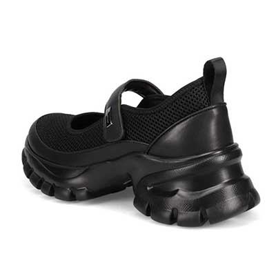 マドラス madras 特許 metaインソール搭載　進化系厚底メリージェーンスニーカー　MAL9157MT BLACK 36（23.0ｃｍ相当）