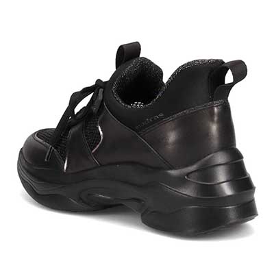 マドラス madras 特許 metaインソール搭載　スタイルアップ厚底スニーカー　MAL9159MT BLACK 23