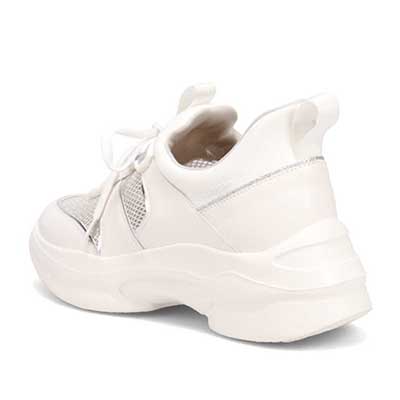 マドラス madras 特許 metaインソール搭載　スタイルアップ厚底スニーカー　MAL9159MT WHITE 23