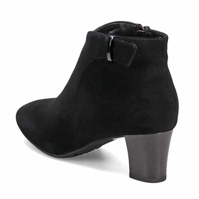 【撥水仕様】【防滑】ミッシー デ ミッシー missy des missy ヒールブーツ　MMD2303 BLACK-SILKY 23.0