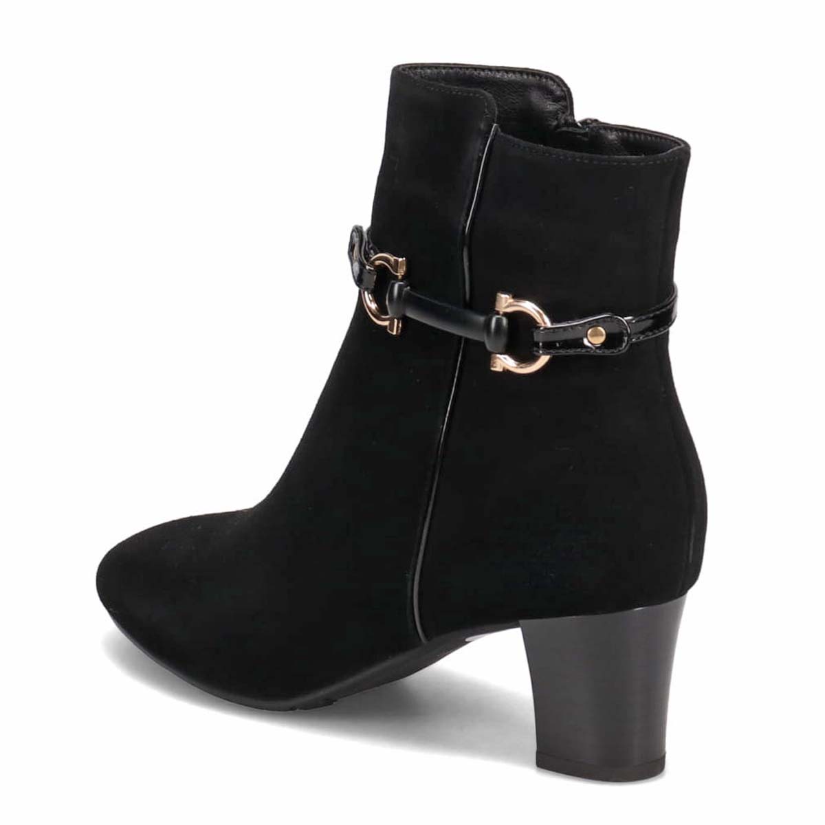 【撥水仕様】【防滑】ミッシー デ ミッシー missy des missy キレイ目シルエット 柔らか素材 ショートブーツ   MMD2304 D-GRAY-SILKY 23.0