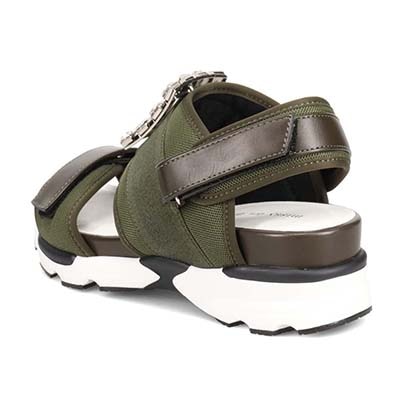 ミッシーデミッシー missy des missy スポーツサンダル  MMD2500 KHAKI M　(23.0～23.5)