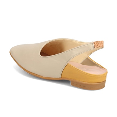 ミッシー デ ミッシー missy des missy 斜めカットデザインパンプス　MMD3634 BEIGE 23.0