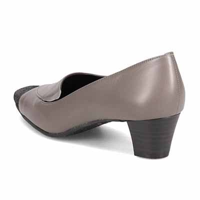 ミッシー デ ミッシー missy des missy 甲深4.5cmヒールパンプス　MMD5151 D-GRAY/C 23.0
