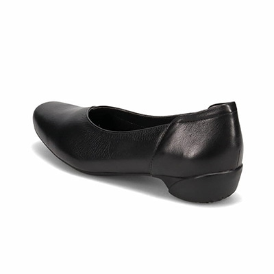 ミッシー デ ミッシー missy des missy 斜めのVカットがおしゃれ きれいめカジュアルパンプス MMD7511 BLACK 23.0